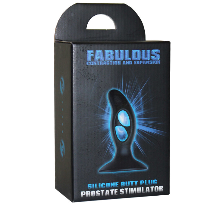 Стимулятор простаты LyBaile Silicone Butt Plug tension Exerciser Черный