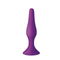 Анальна пробка на присосці MAI Attraction Toys №33 Фіолетова 11,5/3 см