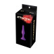 Анальна пробка на присосці MAI Attraction Toys №33 Фіолетова 11,5/3 см