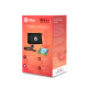 Анальна пробка з вібрацією B-Vibe Snug Plug 1, помаранчева, розмір S