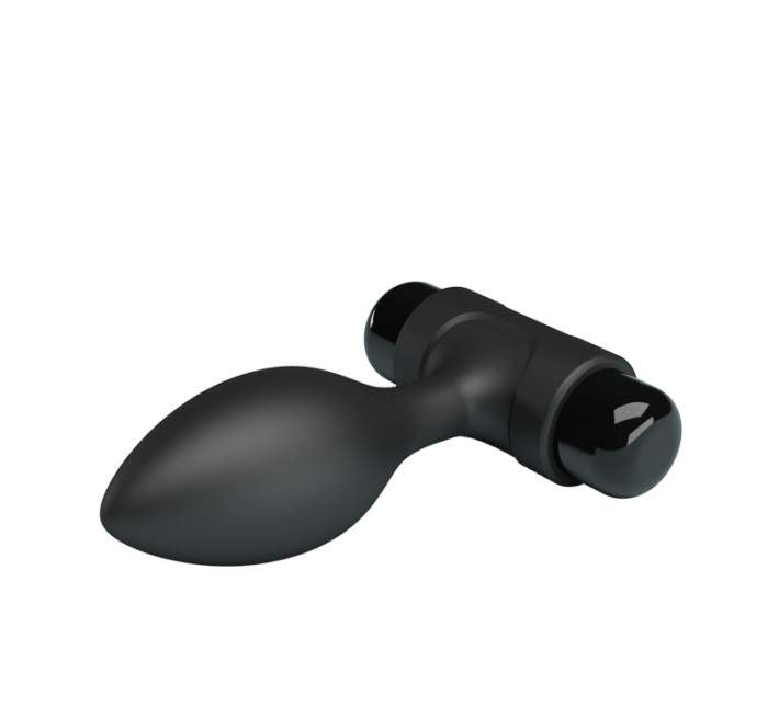 Анальна пробка Pretty Love Vibra Butt Plug Black