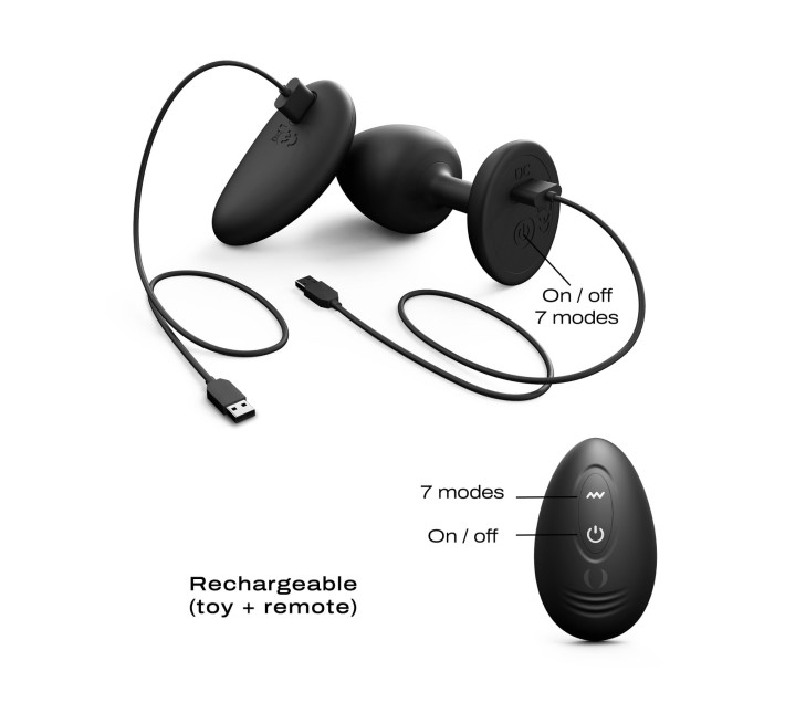 Анальная вибропробка Dorcel GEISHA PLUG INFINITE M