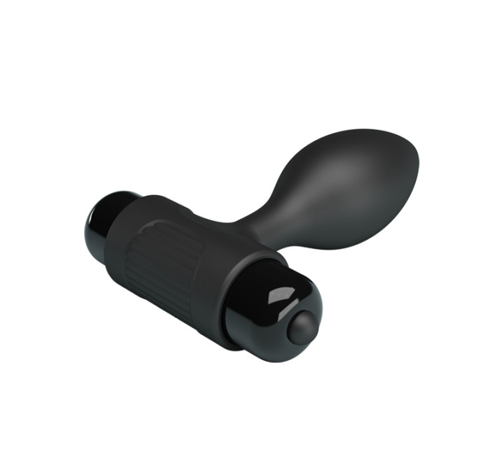 Анальна пробка Pretty Love Vibra Butt Plug Black