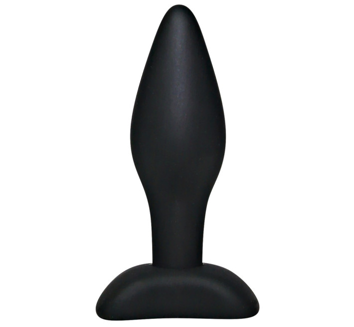 Анальна пробка Black Velvets Чорна S