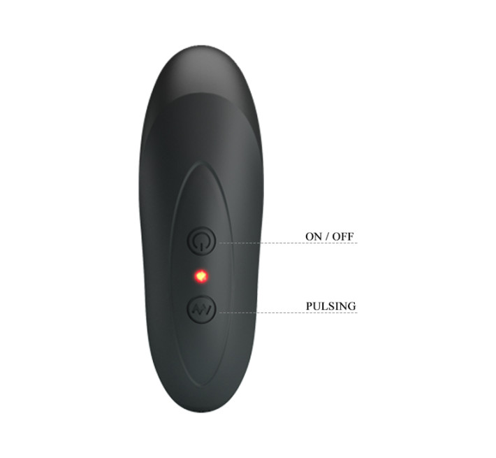 Массажер простаты Pretty Love Archenemy Pulsator Black