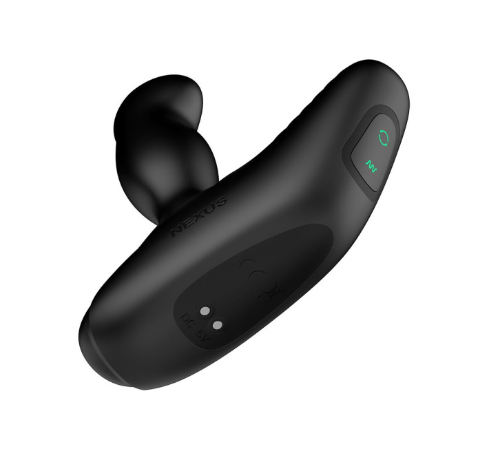 Смарт-масажер простати Nexus Revo Stealth with APP, вібрація+ротація, пульт ДУ, до 10 годин роботи