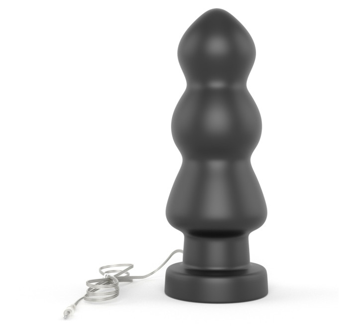 Анальна пробка LoveToy King-Sized Vibrating Anal Rigger 7.8"