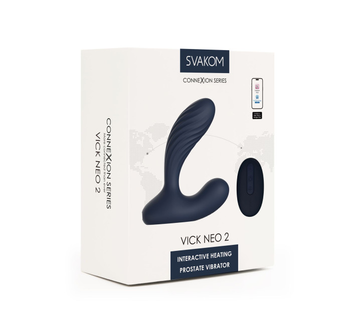 Интерактивный массажер простаты и вибратор точки G Svakom Vick Neo 2