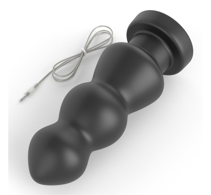 Анальна пробка LoveToy King-Sized Vibrating Anal Rigger 7.8"