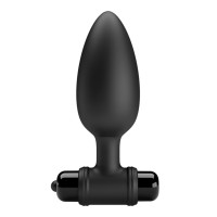 Анальная пробка Pretty Love Vibra Butt Plug II Black Анальная пробка Pretty Love Vibra Butt Plug II Black