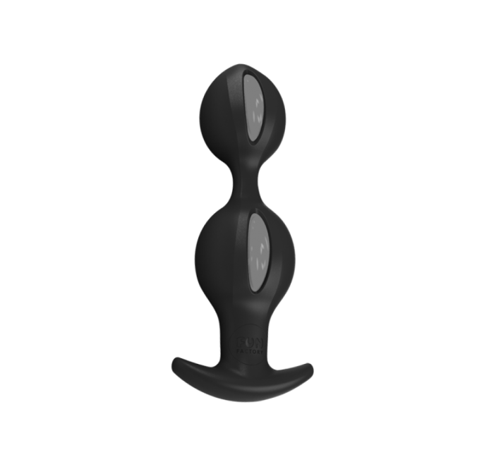 Анальна пробка Fun Factory B Balls Чорна/Сіра