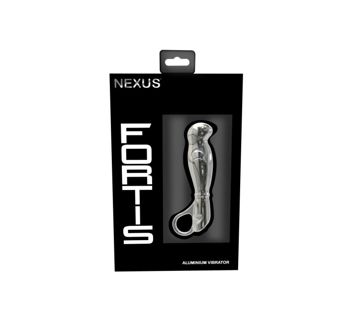 Металлический вибромассажер для простаты и точки G Nexus Fortis