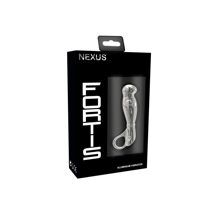 Металлический вибромассажер для простаты и точки G Nexus Fortis