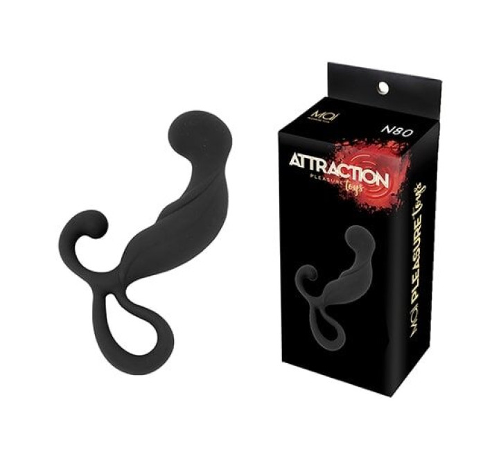 Масажери простати MAI Attraction Toys №80 Чорний 13,4/3,2 см