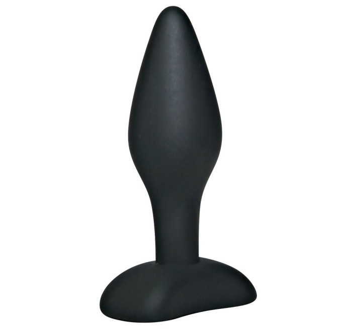 Анальна пробка Black Velvets Чорна S