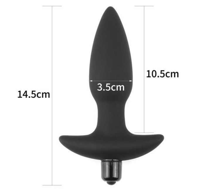 Анальна пробка LoveToy Anal Indulgence Collection Silicone Fantasy Anal Plug