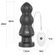 Анальна пробка LoveToy King-Sized Vibrating Anal Rigger 7.8"