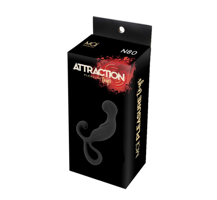 Масажери простати MAI Attraction Toys №80 Чорний 13,4/3,2 см