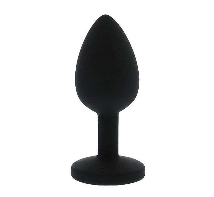Анальная пробка Dream Toys All Time Favorites Silicone Diamond Plug Черная