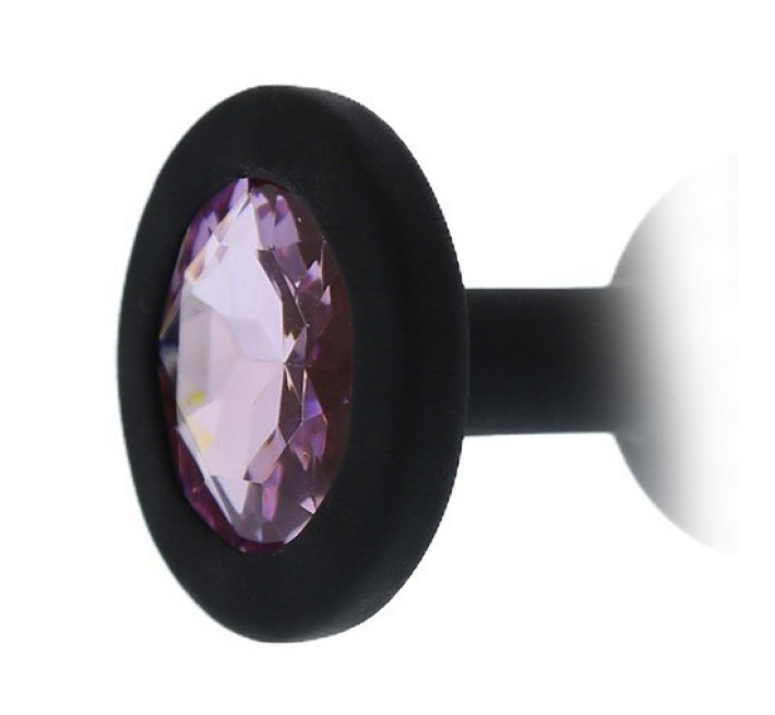 Анальная пробка Dream Toys All Time Favorites Silicone Diamond Plug Черная