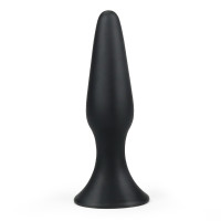 Анальна пробка LoveToy Lure Me Silicone Anal Plug Чорна L Анальна пробка LoveToy Lure Me Silicone Anal Plug Чорна L