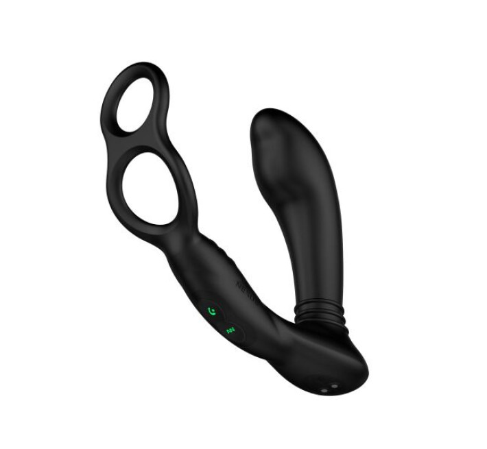 Массажер простаты Nexus Simul8 Stroker Edition с эрекционным кольцом, жемчужный массаж + вибрация