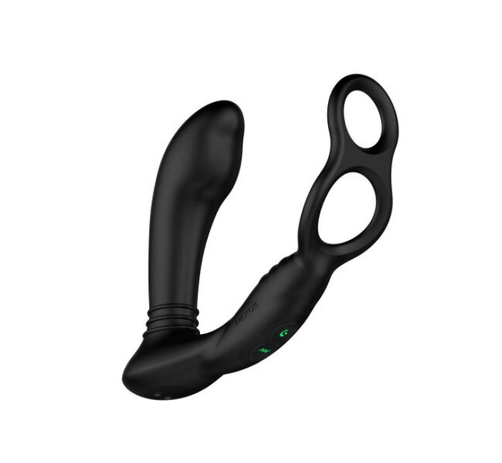 Массажер простаты Nexus Simul8 Stroker Edition с эрекционным кольцом, жемчужный массаж + вибрация