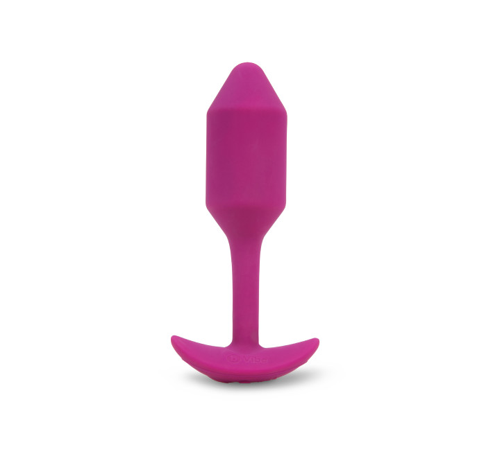 Анальна пробка з вібрацією B-Vibe Snug Plug 2 рожева