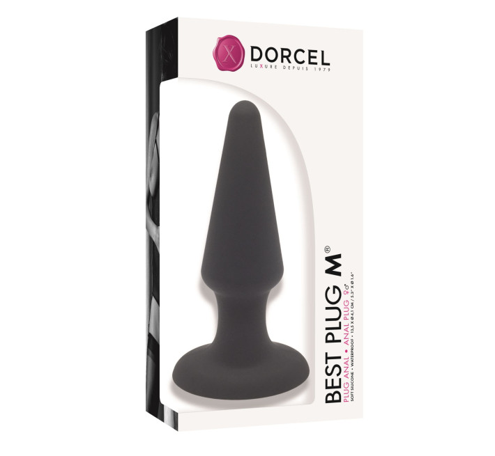 Анальная пробка Marc Dorcel Best Plug Черная M