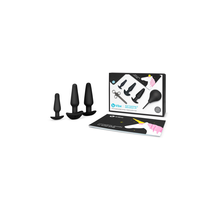 Набір анальних іграшок B-Vibe anal training kit & education, 7 предметів