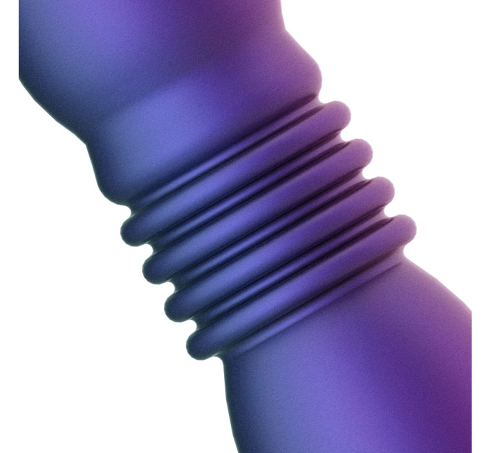 Анальна пробка з вібрацією та пульсацією Hueman - Supernova Thrusting Buttplug