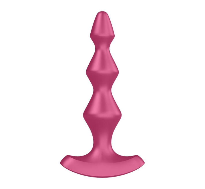 Анальный стимулятор-бусины с двумя моторами Satisfyer Lolli-Plug 1 (Berry)