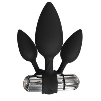 Набір анальних вібропробок Bathmate Anal Training Plugs VIBE