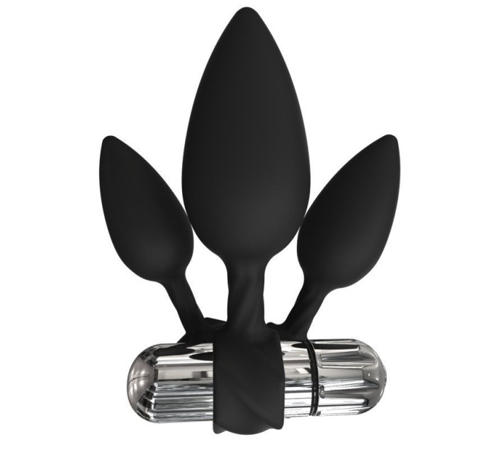 Набір анальних вібропробок Bathmate Anal Training Plugs VIBE