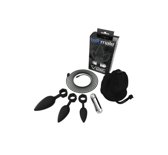 Набір анальних вібропробок Bathmate Anal Training Plugs VIBE