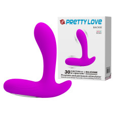 Масажер простати Pretty Love Backie Prostate Stimulator Purple