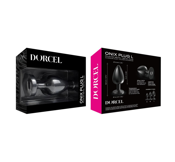Анальная пробка Dorcel ONIX PLUG L
