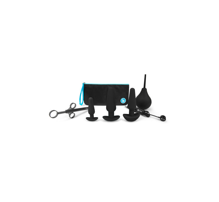 Набір анальних іграшок B-Vibe anal training kit & education, 7 предметів