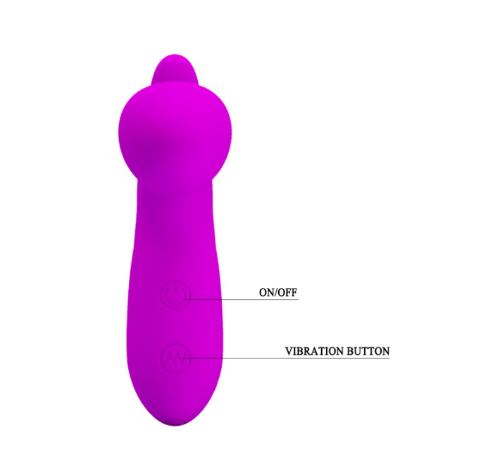 Масажер простати Pretty Love Backie Prostate Stimulator Purple
