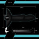 Анальна пробка LoveToy Anal Indulgence Collection Silicone P Spot Spiral