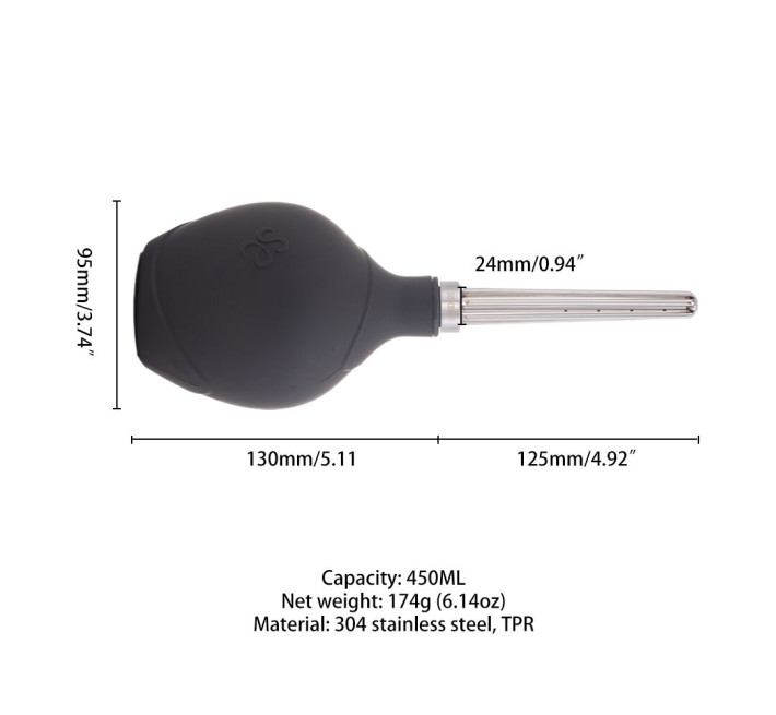 Спринцівка LOCKINK SEVANDA Stream Enema Bulb