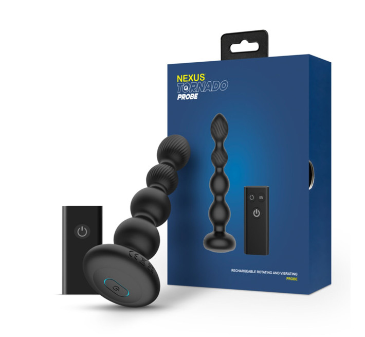 Анальний вібратор Nexus Tornado Probe Edition