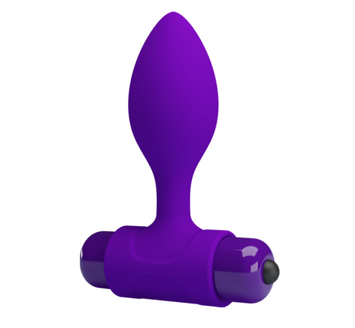 Анальна пробка Pretty Love Vibra Butt Plug Purple