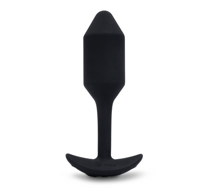 Анальна пробка з вібрацією B-Vibe Snug Plug 2 чорна
