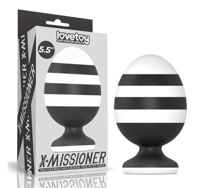 Анальна пробка LoveToy X-Missioner Butt Plug 5.5"