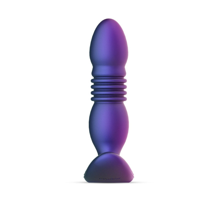 Анальна пробка з вібрацією та пульсацією Hueman - Supernova Thrusting Buttplug