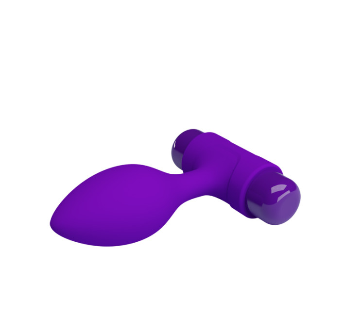 Анальна пробка Pretty Love Vibra Butt Plug Purple