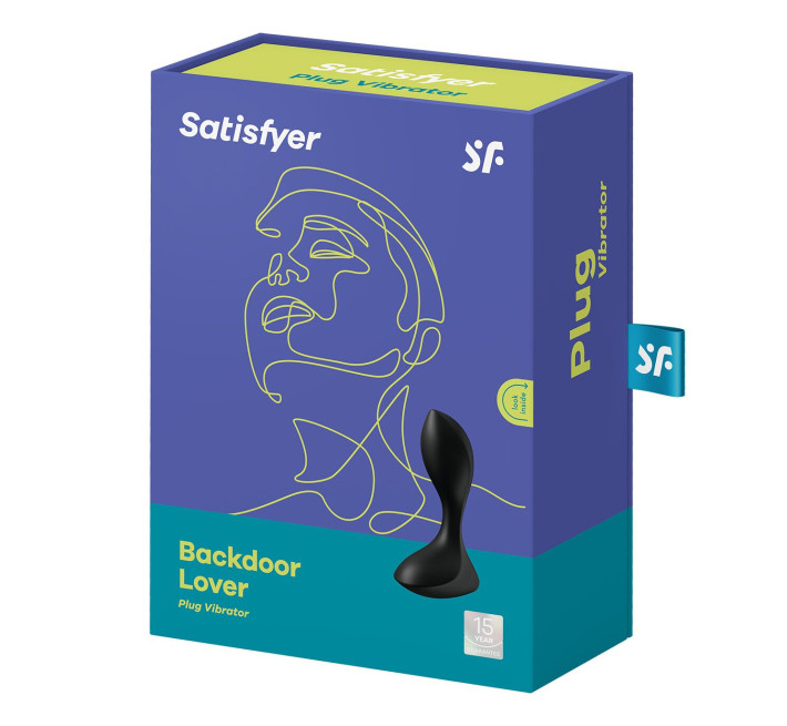 Анальная вибропробка Satisfyer Backdoor Lover Black