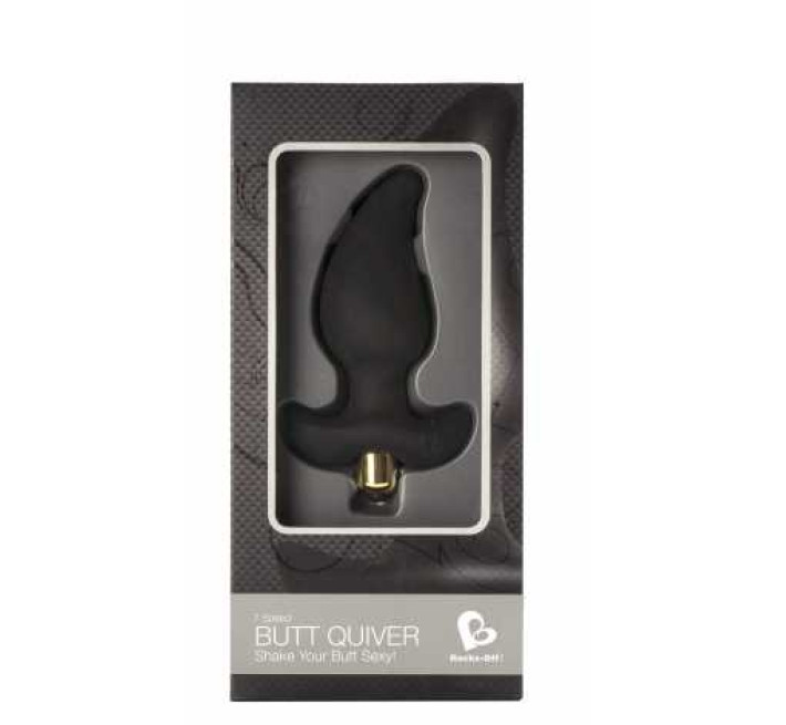 Анальна пробка Rocks Off Butt Quiver Чорна