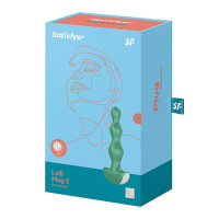 Анальний стимулятор-намистини з двома моторами Satisfyer Lolli-Plug 2 (green) Анальний стимулятор-намистини з двома моторами Satisfyer Lolli-Plug 2 (green)